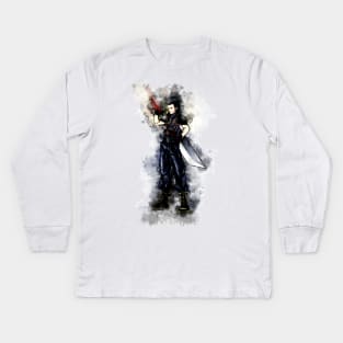 Zack - Crisis Core Final Fantasy VII Kids Long Sleeve T-Shirt